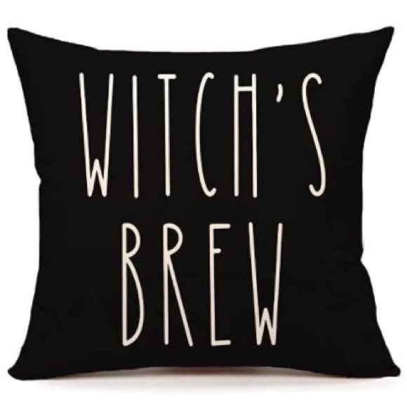 NEW - SET of 2 - SPOOKY & WITCH’S BREW - Large Beautiful Pillow Covers - Picture 3 of 7